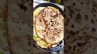 Morning Easy Breakfast Omelette Roti#shorts