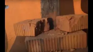 World's most powerful Kral Airgun 9mm (0.35 cal.) | Kral Big Horn pcp vs  brick | Самый мощный Крал