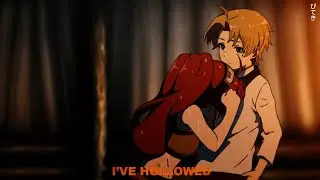 sewerperson - i've hollowed (lyrics) [amv]