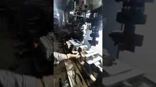 Heavy duty drilling and tapping machine