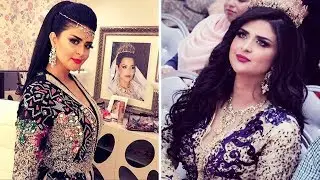 سلمى رشيد تحـــفة بالقفطان المغربي Salma Rachid Caftan