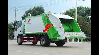 Garbage compactor/refuse compactor,  Garbage collection trucks, CEEC TRUCKS