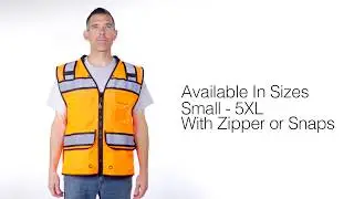 S5004 & S5005 | ML Kishigo - High Performance Surveyors Vest