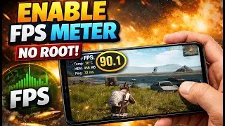 Enable FPS Meter in Any Android | NO ROOT | Real-Time FPS Counter 🔥
