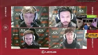 Scump и Formal не могут поверить, что Thieves улыбаются после поражения в 5-й игре 11-го раунда п...
