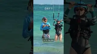 Курс кайтсерфинга для начинающих в Ватаму, Кения #kitesurfinglessons #kitesurfing