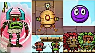 Blue Ball 11 - Red Ball Gameplay - Fight All Bosses (Android, iOS)