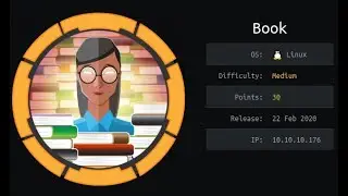 Hackthebox book walkthrough | hackthebox book writeup