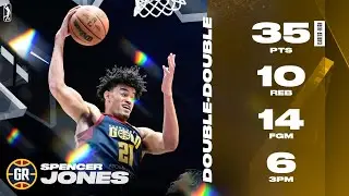 Spencer Jones Erupts With Career-High 35 points vs. Rip City Remix