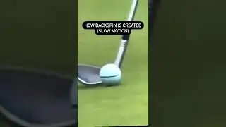 THIS Is How Backspin is Created! 🤯 Golf Swing Tips #shorts