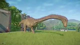 Jurassic World Evolution 2018 06 14  出場比腕龍震撼的梁龍
