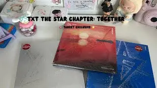 TXT “The Star Chapter: Together” album unboxing | 🎯target exclusive ⭐️