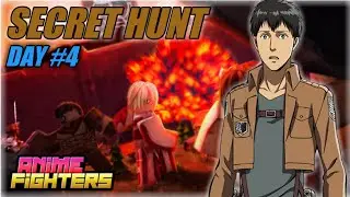 SECRET HUNT! (DAY 6) Getting Bertholdt/Ben in less than 1 HOUR? | Anime Fighters Simulator