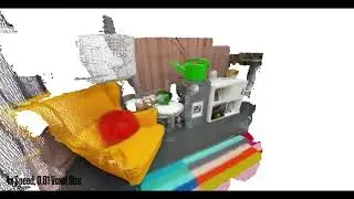 Live Volumetric Fusion (using Open3D TSDF)