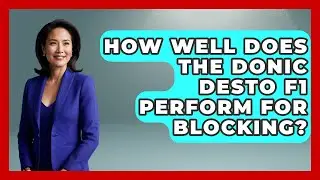 How Well Does The Donic Desto F1 Perform For Blocking? - Ping Pong Prodigy