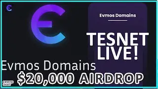 Evmos Domains Testnet is LIVE! $20,000 Airdrop Evmos Domains! Testnet