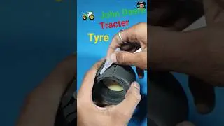 👉 DIY John Deere Tyre 😱 | Mini Tractor Build#tractor#shorts
