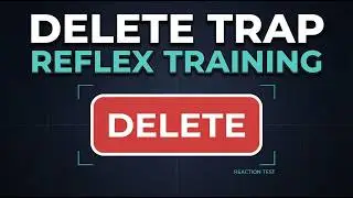 Delete Button Reflex Challenge | Reaction Time Test