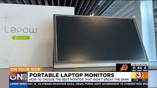 Consumer Reports shares the best portable laptop monitors for your money