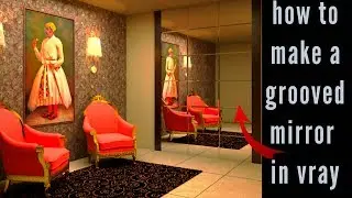 How to make a mirror in 3ds max vray (with basic render setup)