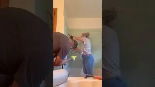 Bathroom Remodel Demo Day | Husband & Wife Renovation Team 🔨❤️ #remodel #couple #husbandwife