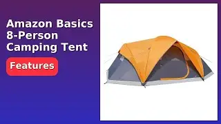 REVIEW (2025): Amazon Basics 8-Person Camping Tent. ESSENTIAL details.