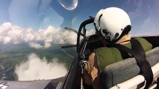 GoPro Hero 3 P-51D Cockpit cam part 1