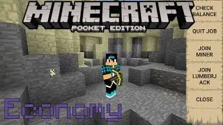 Economy Mod для Minecraft PE 0.14.2[Работа,Магазин!]