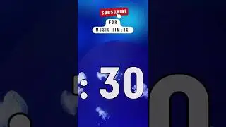 🎹 ⌛ 5 Minute Timer Relaxing Piano Music - Jellyfish Aquarium (part 3) #shorts
