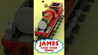 LEGO James from Thomas The Train timelapse build #lego  #james #thomas #train #timelapse #legotrain