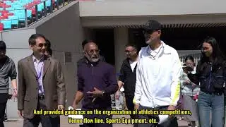 The Technical Officials of Asian Athletics Association visited Hangzhou