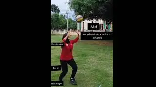 Analisis Biomekanik olahraga, cabang olahraga bola voli teknik dasar passing atas😁✌️ 