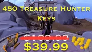 450 Treasure Hunter Keys- Is It Worth It? | RuneScape 3