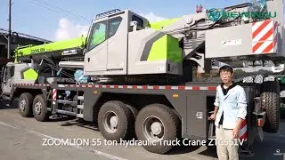ZOOMLION ZTC551V 55-Ton Hydraulic Truck Crane