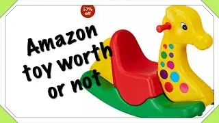 Amazon Rocking  Horse review| Amazon toy| Baby toy review |