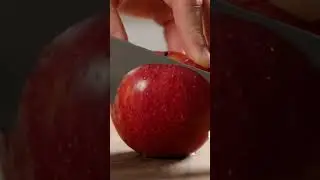 🍎 Apple Cutting ASMR | Simple & Satisfying | 4K Close-Up