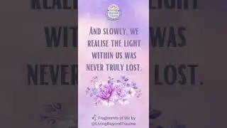Turning Sorrow Into Strength | New Song -Fragments of Me #Healing #LivingBeyondTrauma #FragmentsOfMe