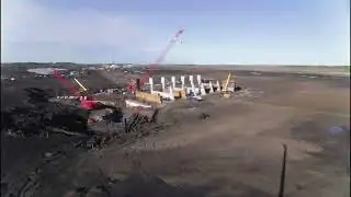 Aqueduct Construction Time Lapse Video
