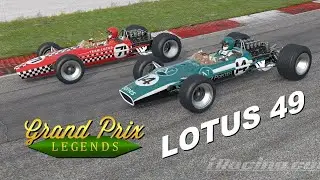 Lotus 49 GP Legends at Motegi Oval - iRacing