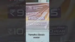#Yamaha classic motor offer zr Ashwin Yamaha# classic #motors American legend 1025 ka dam 7000 to