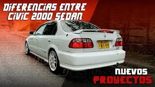 DIFERENCIAS ENTRE CIVIC SEDAN FERIO | +Nuevos Proyectos Vi-RS RHD y EK serie K