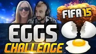 FIFA 15 EGG CHALLENGE VS A GIRL!