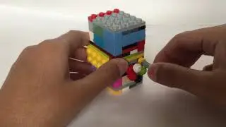 Tiny Lego Combination Safe With Tutorial