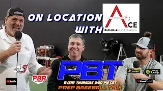 On Location with Ace Baseball Development | YBMcast Prep Baseball Talk