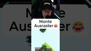 Monte Ausraster Clip #minecraft #twitch #clip #montanablack