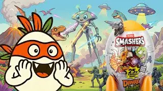 Unboxing - Smashers &ldquo;Dinos vs Aliens&rdquo; #smashers #zurutoys #unboxingtoys #toys #toyreview #cooltoys 
