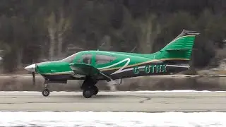 Rockwell Commander 114 Landing