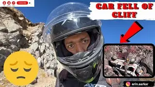 I survived North Sikkim's Most Dangerous Road😥 #sikkimride #caraccident #ZeroPoint #live