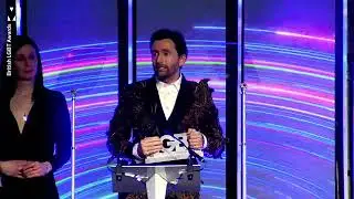 David Tennant at the British LGBT Awards where he was presented with LGBT+ Celebrity Ally award ❤ :)