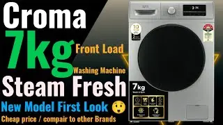 croma New model 7kg front load washing machine full review unit #croma #ratantata #frontload